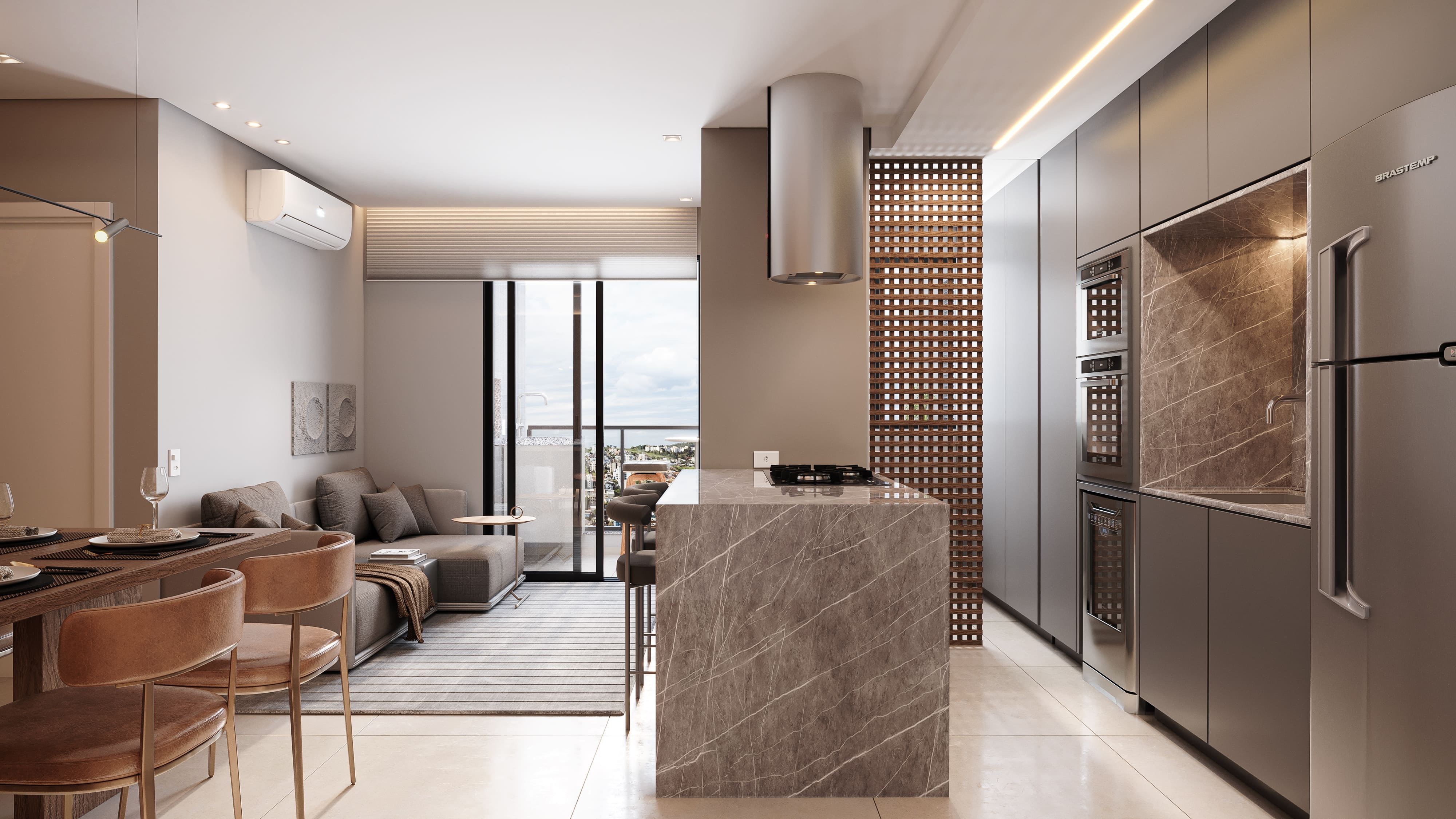 Apartamento Final 02 - Living