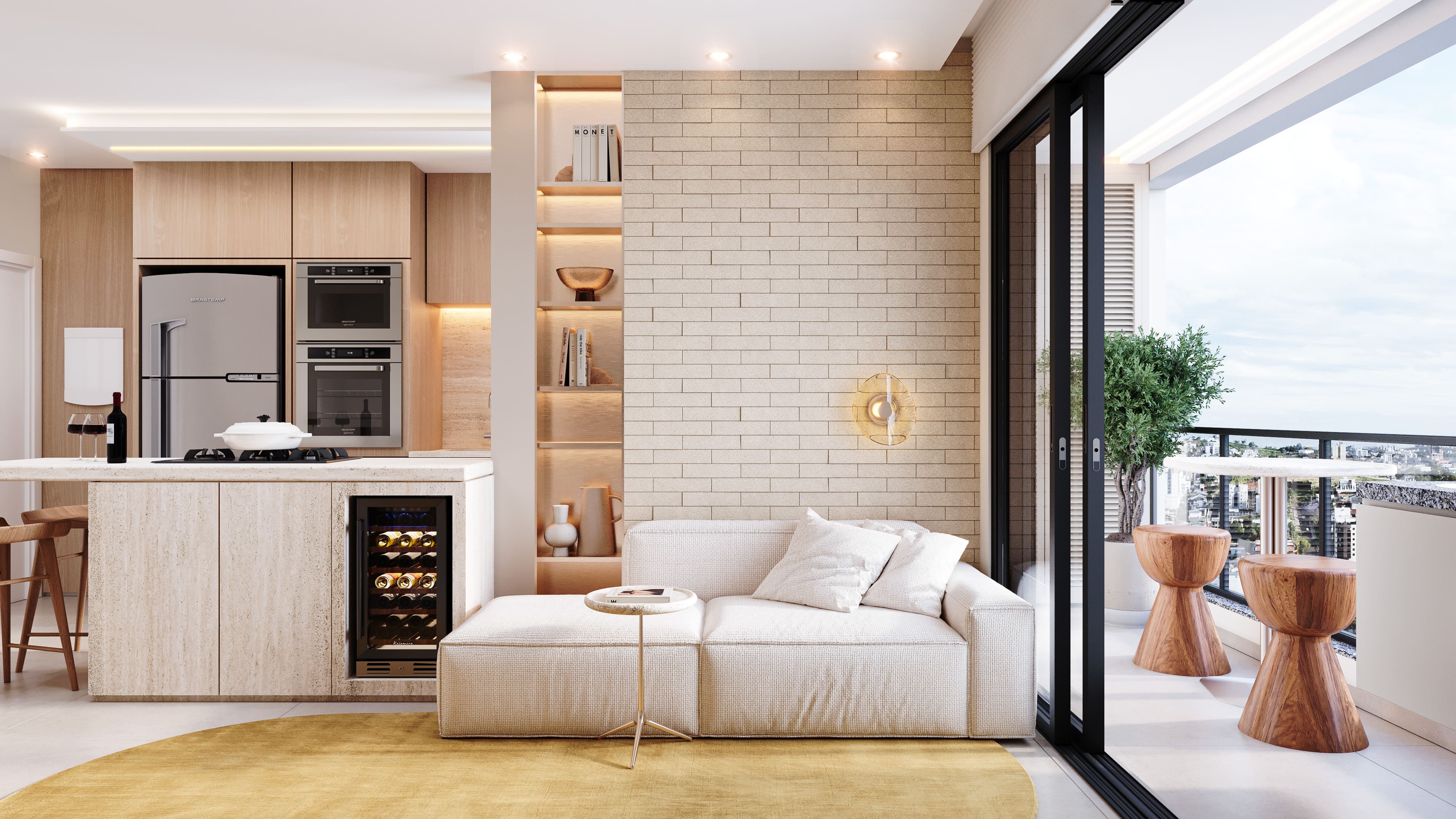 Apartamento Final 03 - Living